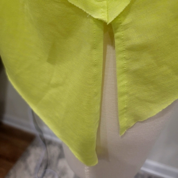 NWOT Free People Verbra Lemon, Tempo Top SZ L - Picture 8 of 12